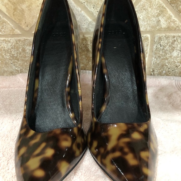 Leopard print high heel shoes - Picture 3 of 4
